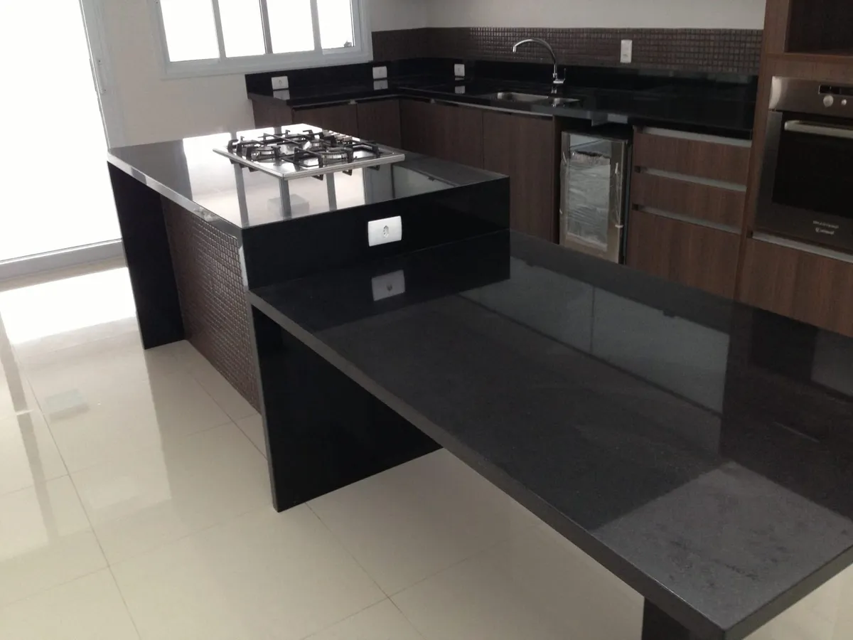 Preto São Gabriel aplicado em obra
