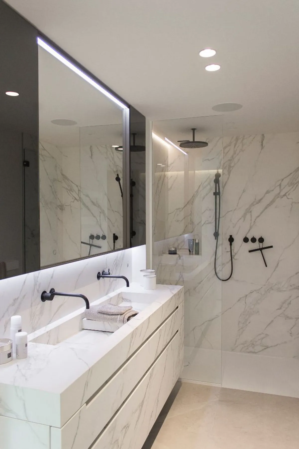 Silestone Calacatta aplicado em obra